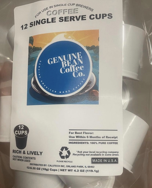 12 Pack Single Coffee Smart-Cups (Kcups)